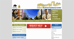 Desktop Screenshot of oaklandbusinesscenter.com